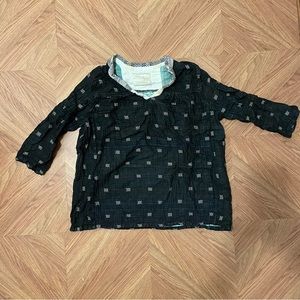 Ace & Jig Hatteras top in Checkerdot size M/L